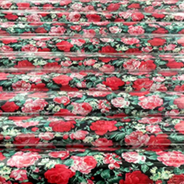 2018 new style stock with printing rayon fabric stocklot