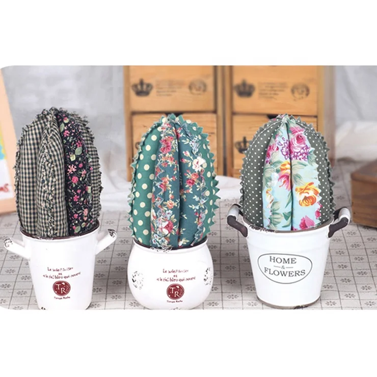 
DIY Fabric Stitching Kit Cactus Sewing Kit Handmade Gift DIY Fabric Sewing Kit 