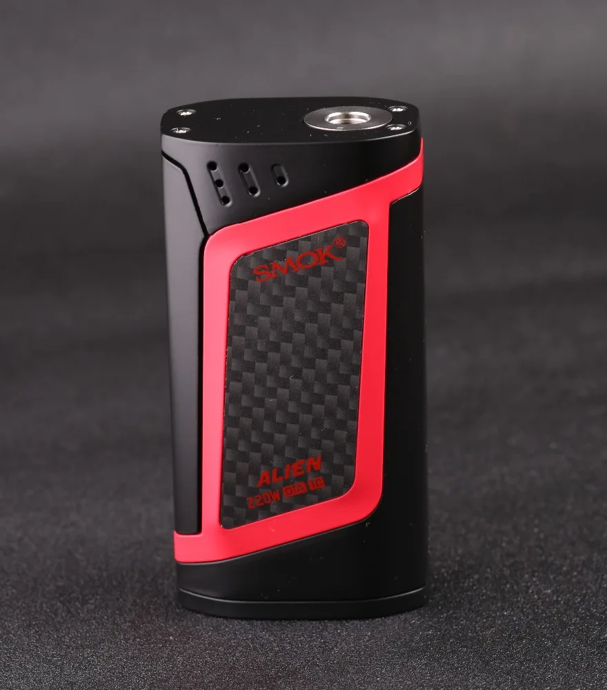 
Newest SMOK Alien Kit 220W Alien TC Mod with TFV8 Baby top filling sub ohm tank cool design Alien ecig starter kit 