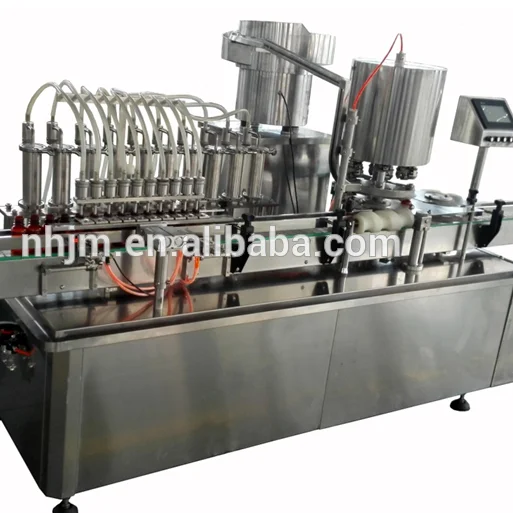 Hot sale glass and plastic bottle automatic liquid filling machine/ pot filling machine