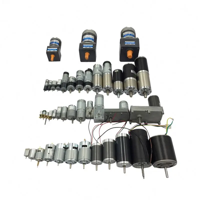 6w 110v 220v gear ac brake motor