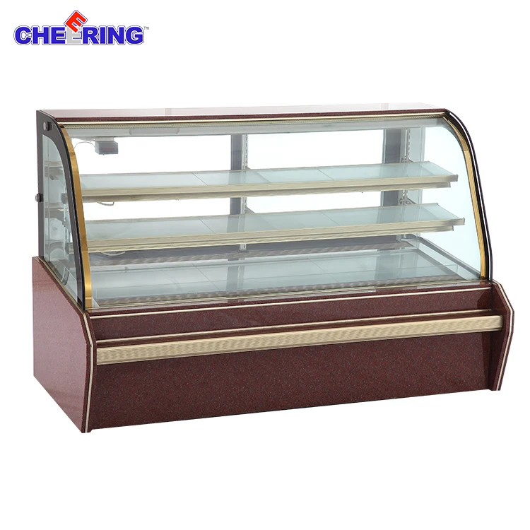 High quality corolla cake showcase put in cake shop or coffee bar special cake showcase chiller China factory price for display