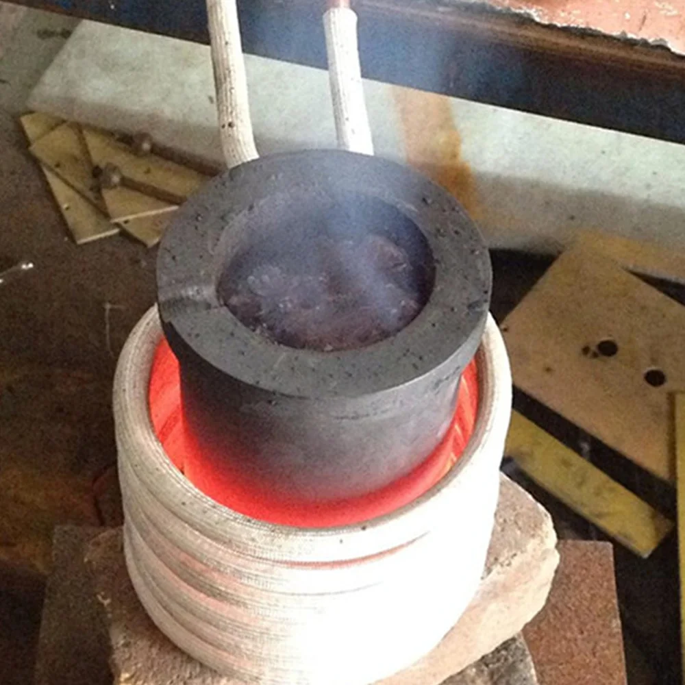 High Frequency Fast Heating Copper Silver Gold Induction Melting Furnace for Sale