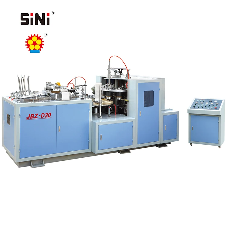 
SINI JBZ-D30 automatic 25-50oz disposable paper soup bowl forming making machine 