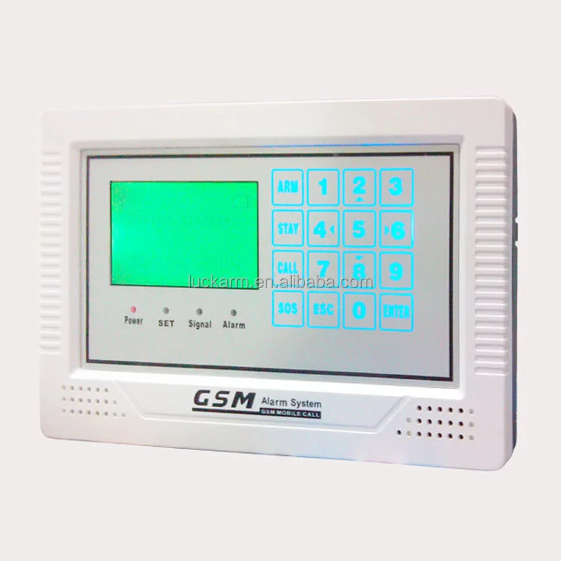 2017 smart GSM alarm system for home security