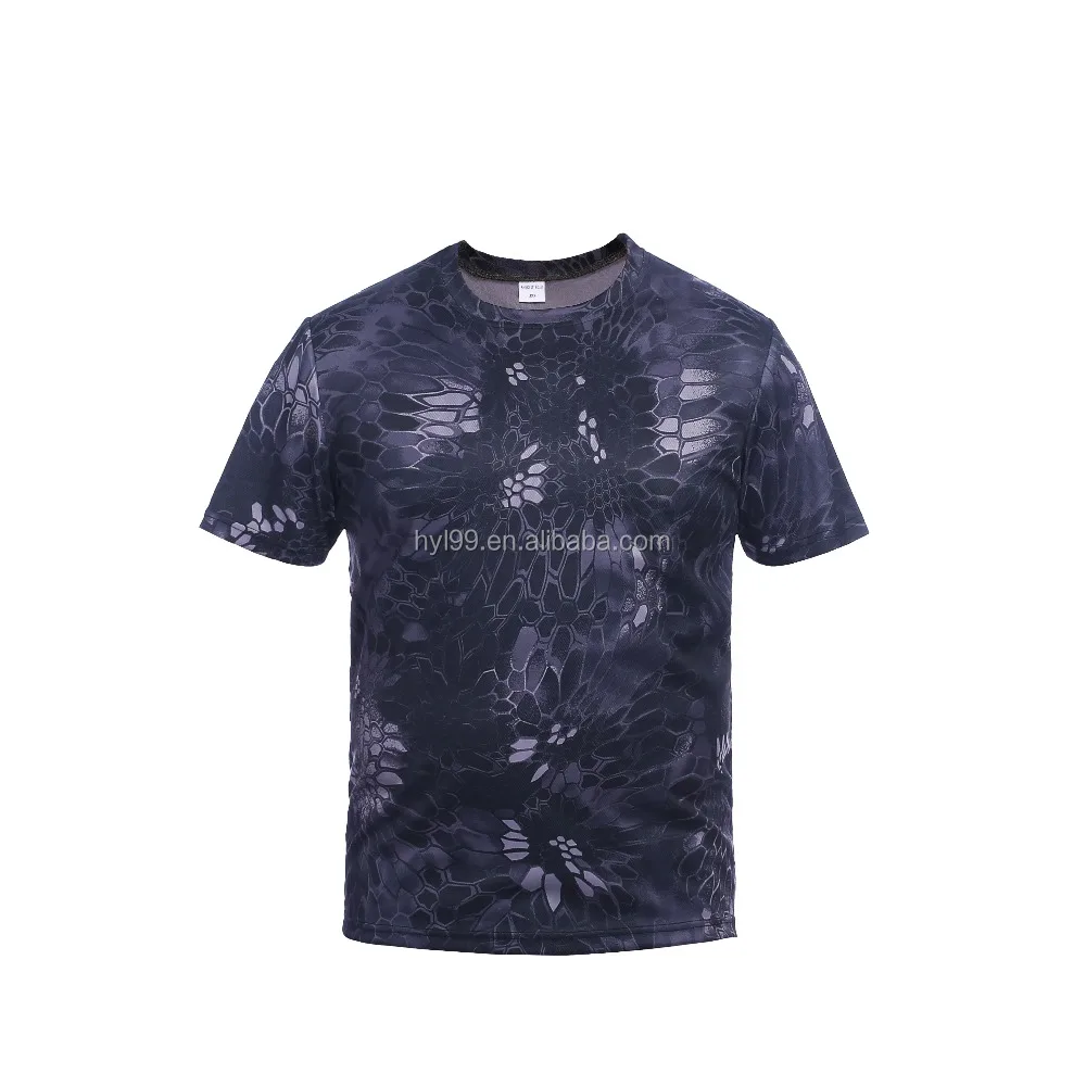 wholesale Quick drying Camouflage short sleeve T-shirt