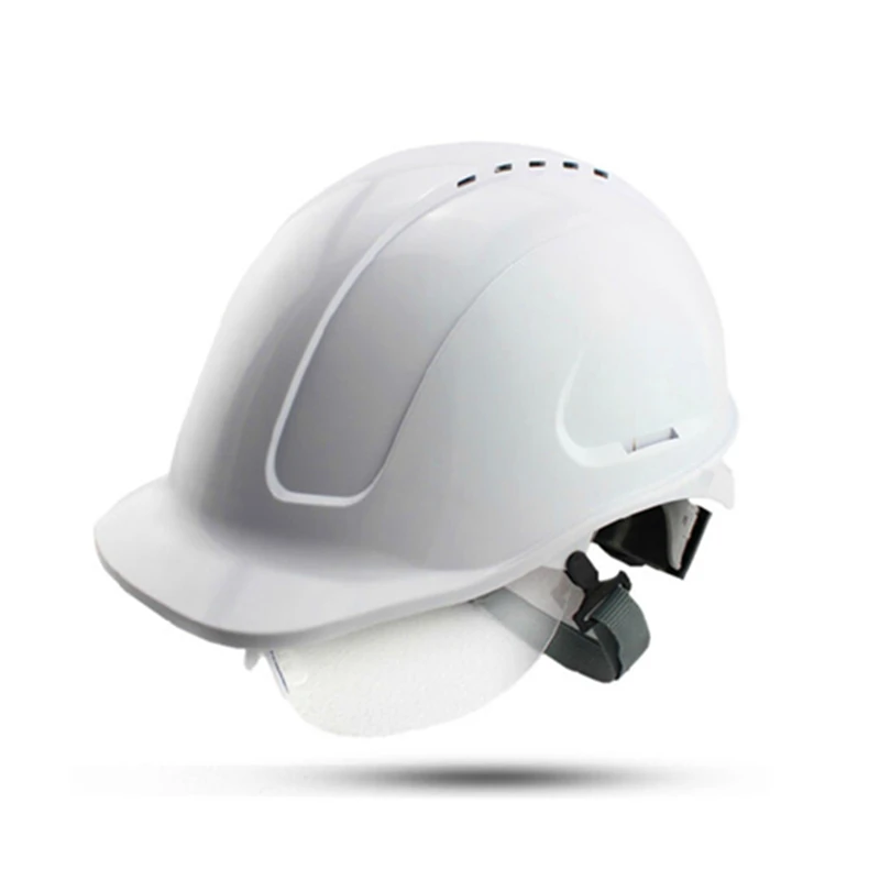 Ningbo Safetree high quality Helmet CE EN397, ANSI Z89.1 Standard industrial safety helmet with goggle
