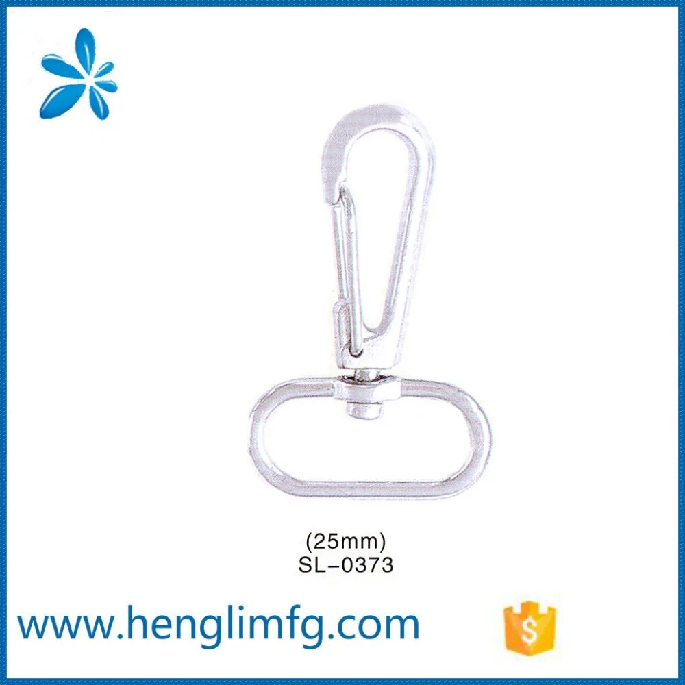 Swivel dog leash hooks China wholesale metal snap hooks for lanyard