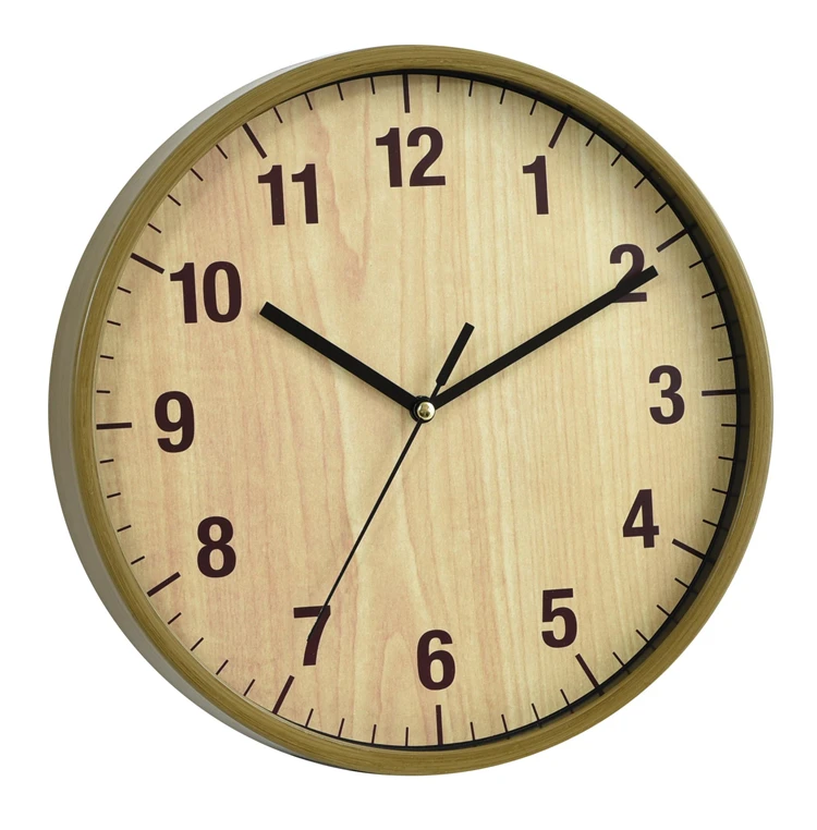 
10 inch Customizable wholesale home decorate Digital Metallic Wall clock 