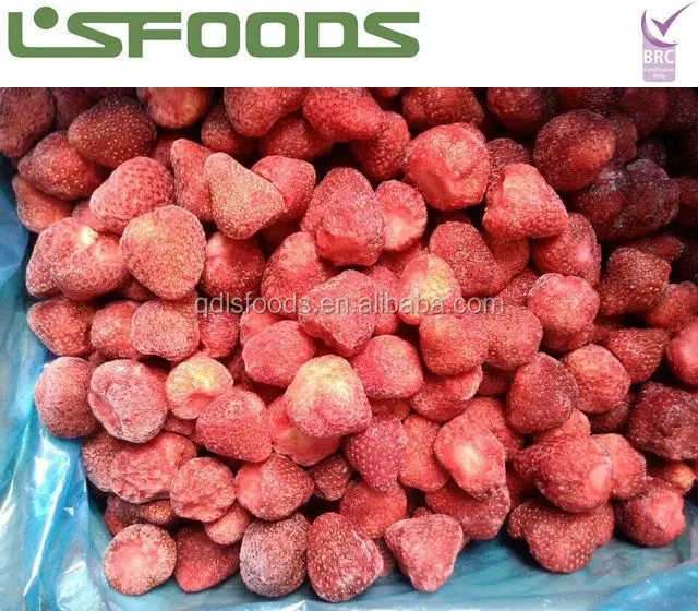 
Chinese IQF Frozen Strawberries A13 Honey Sweet Charlie Senga 