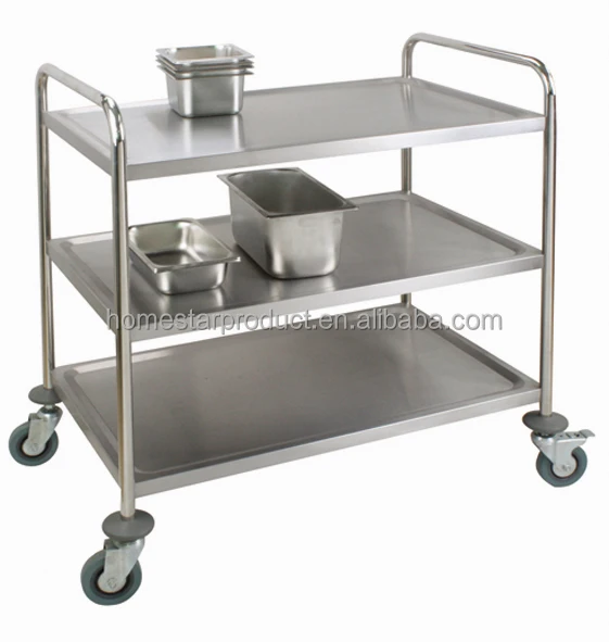 Bakery Equipment Buffet Service Tray Rack Stainless Steel Tray Trolley Cake Trolley Food Trolley With Pan