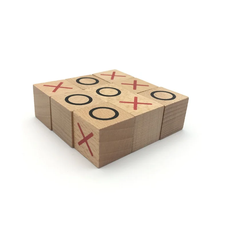 Christmas gifts noughts and crosses tic tac toe wooden games