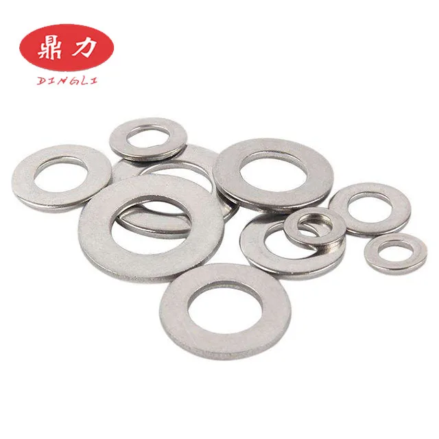 
Factory customized Yellow Galvabized zinc/ Hot Dip Galvanized Flat washer DIN125 