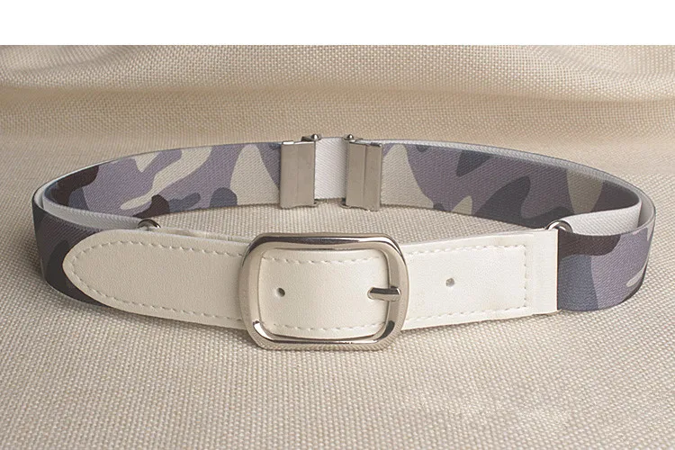 Модные эластичные детские ремни 2,5 см, эластичные ремни FT-4688 для маленьких мальчиков