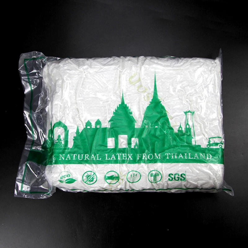 Custom printed PE vacuum bags for pillow & household packaging bag used for latex pillow packing bag