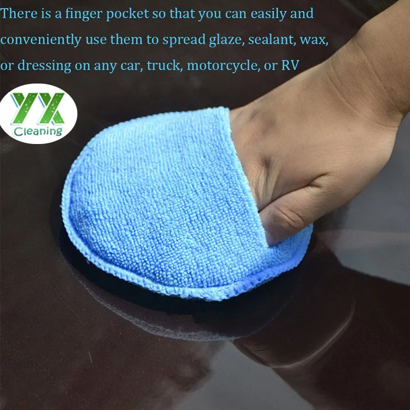 Оптовая продажа, губка-аппликатор из Микрофибры Для Полировки Автомобиля