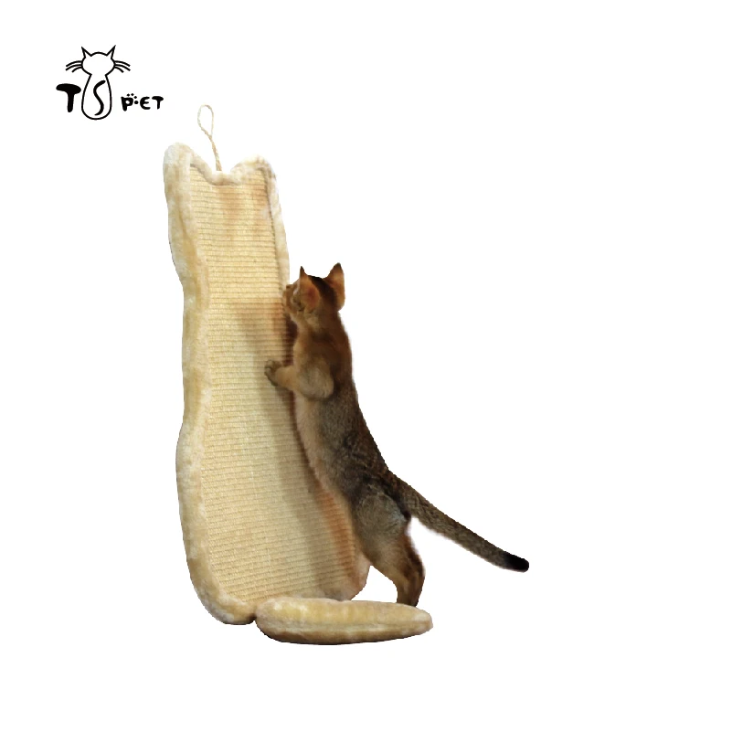 Крупная сизальная Когтеточка для больших кошек ручной работы, прочная мебель для домашних животных, оптом