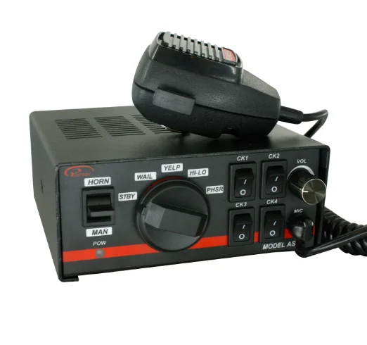 Console mount Siren Amplifier Light control for Ambulance Fire truck PA SYSTEM AS314