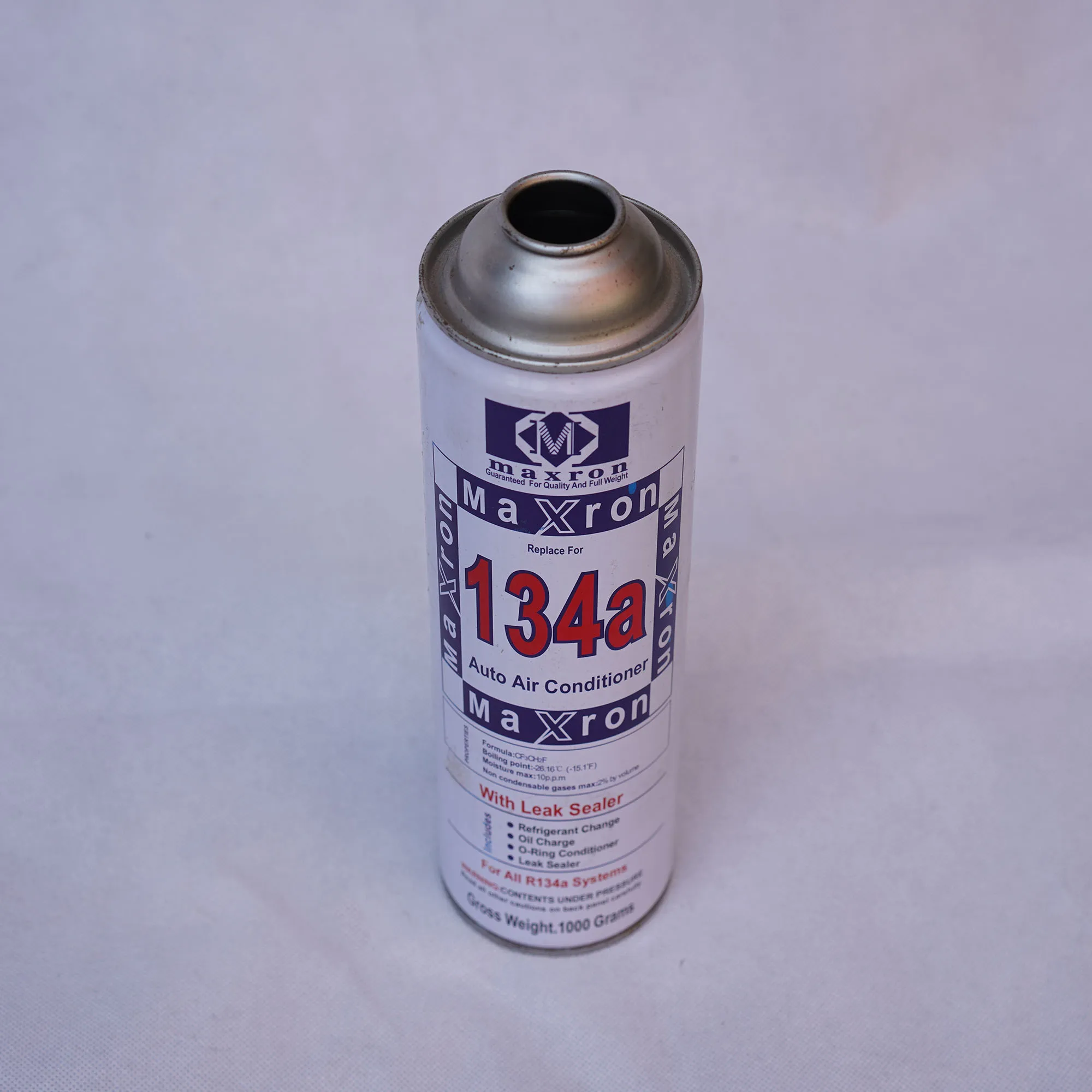 high pressure empty refrigerant aerosol 134a tinplate can  from china factory
