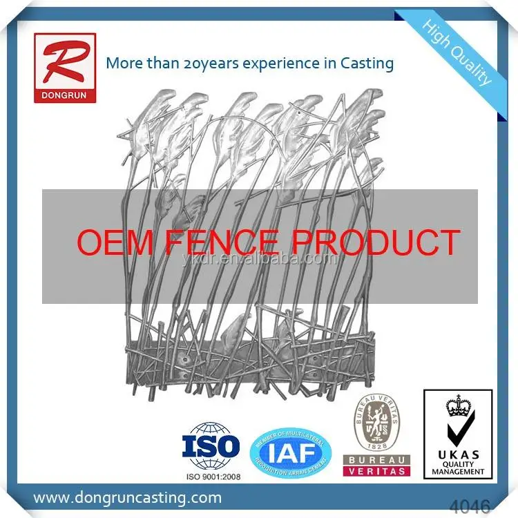 die casting product Chinese aluminum casting manufacture supply OEM casting tree grate with high quality exhaust manifold