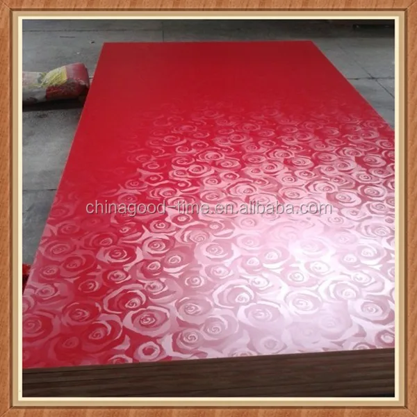 melamine faced mdf board,colours melamine mdf board