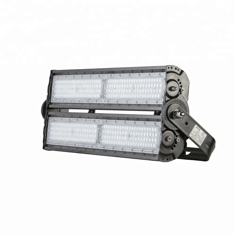 IP66 IK10 Beam Angle 80140 Module design PC lens Meanwell power supply 200w smd led flood light for stadium lighting