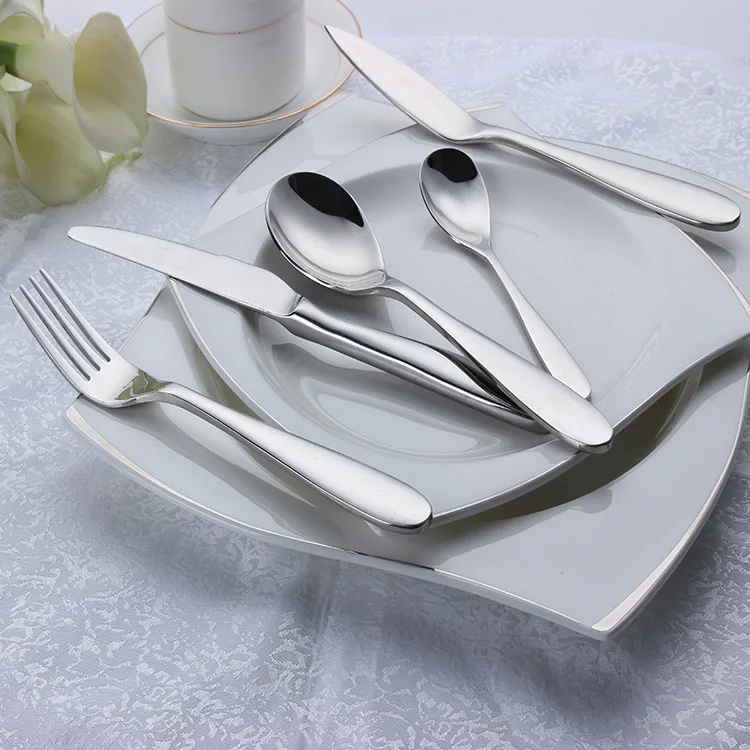 
Restaurant and family flatware stainless fork spoon knife cutlery 