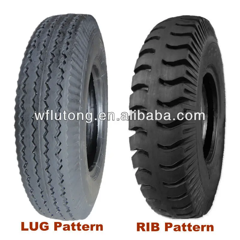Nylon Tires 9.00x20,10.00x20 LUG/RIB Pattern