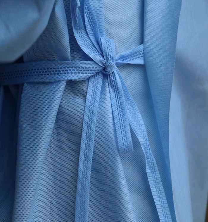Waterproof disposable PP surgical gowns with CE and Iso trade assurance supplier