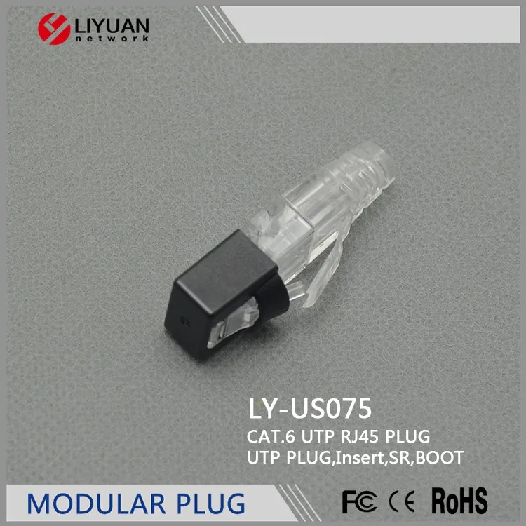 LY-US075 cat6 UTP 4 ШТ. RJ45 сети модульный разъем