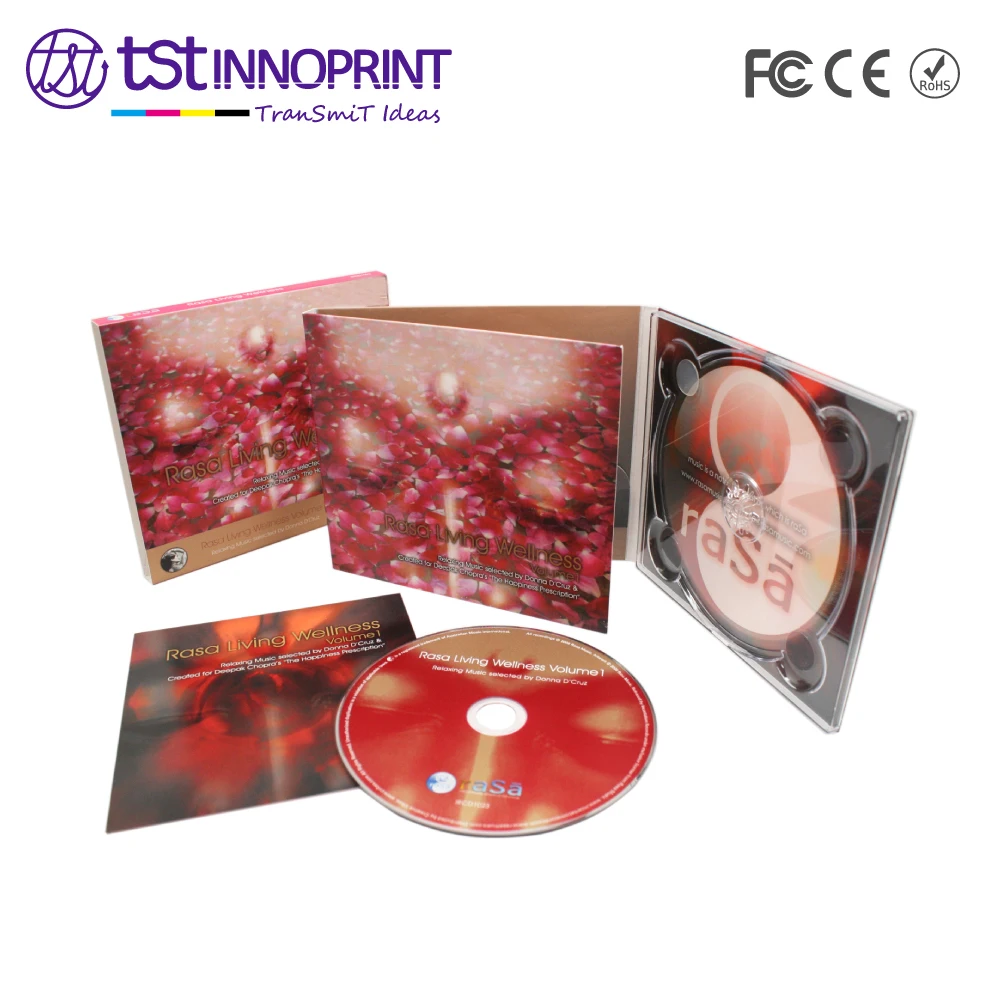 DVD/CD Digipak with Full Colors Printing Booklet