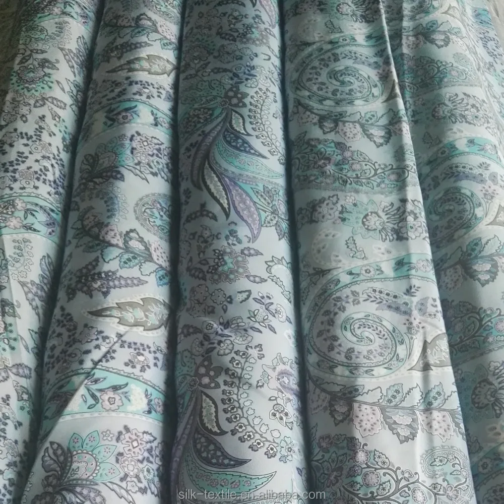 
Printed silk habotai 12mm 114cm 