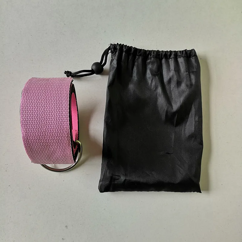 D-ring Adjustable ankle straps for cable machines