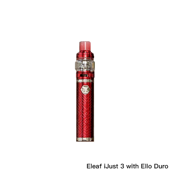 
2019 New Vaporizer Vape Pen ktt E leaf iJust3 3000mAh ecig 80W Eleaf iJust 3 Starter Kit with ELLO Duro 