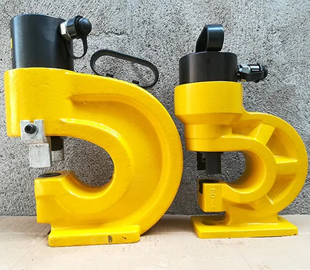 CH-60 hydraulic hole puncher portable hydraulic hole punch tool for hole punching in copper busbar steel stainless, Jeteco Tools