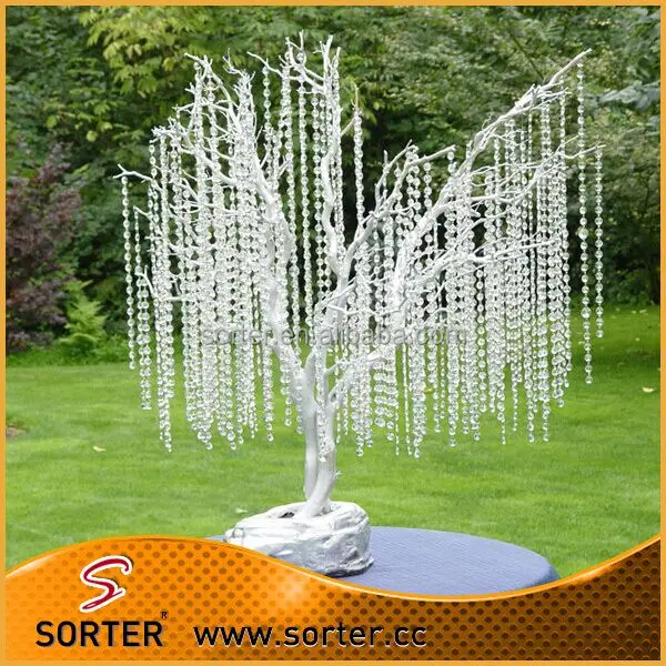 Decorated acrylic garland, crystal garland, wedding crystal chain garland