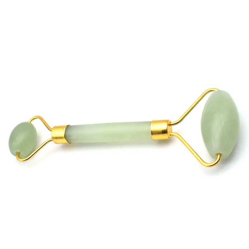 Hot sale healing slimming wrinkle treatment crystal roller jade ball for face, neck, and eyes