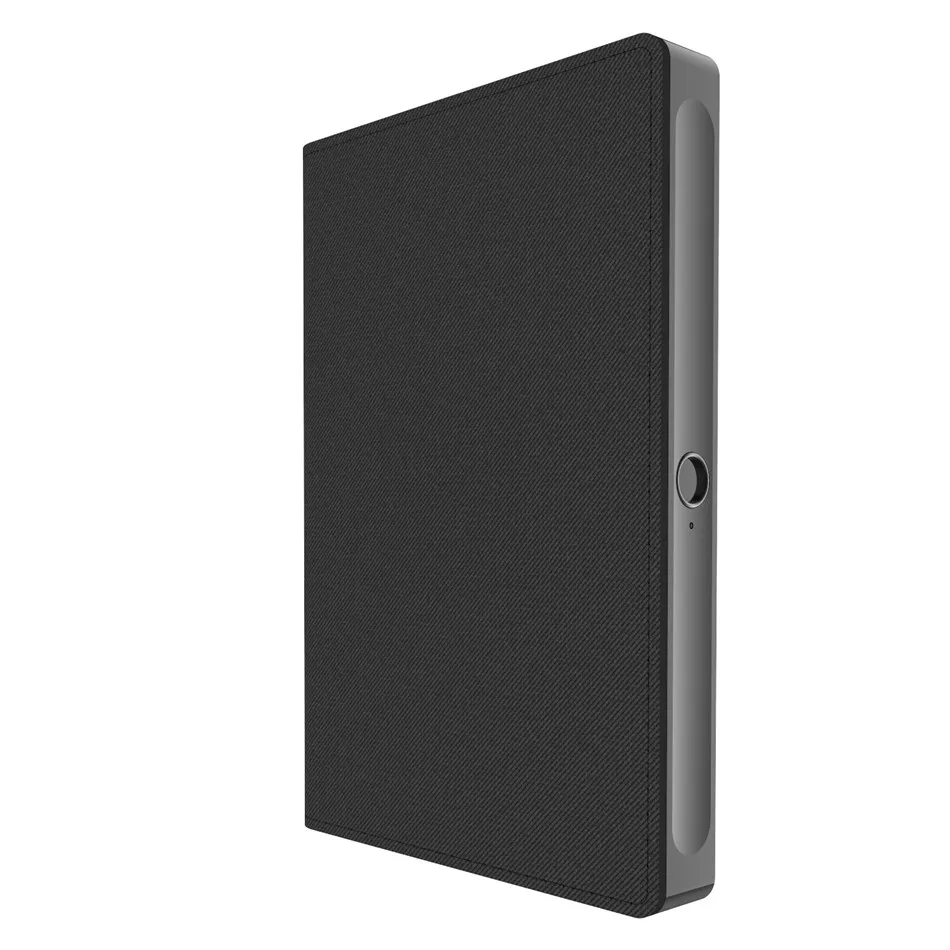 gift notbook Business booklet lock pad pocket travel diary Security leather notebook fingerprint lock