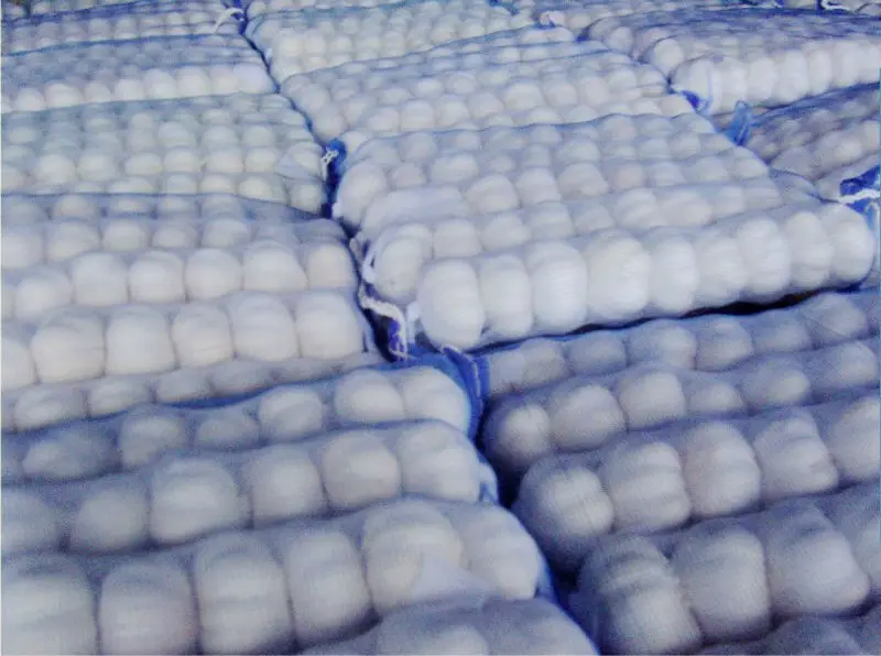 Свежий Чистый Белый Чеснок