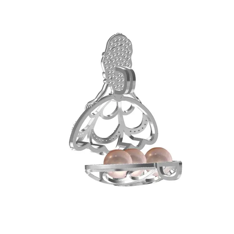 beauty pearl cage pendant sofia 925 sterling silver cartoon doll jewelry princess charm pearl cage necklace gift for girlfriend