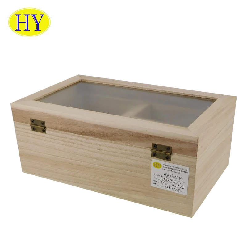 Ecofriendly wood jewelry gift packaging box wholesale jewellery storage case luxury wooden jewelry box with mirror