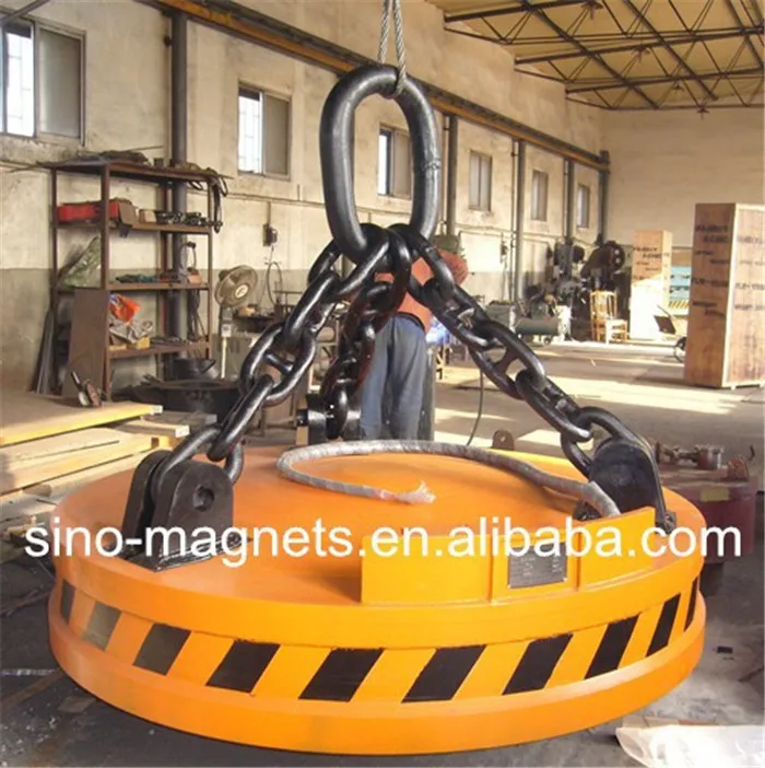
Powerful Circular Electric Lifting Magnet for Lifting Scrap made in china 