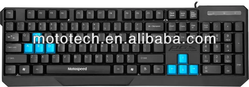 2013 latest standard wired waterproof keyboard