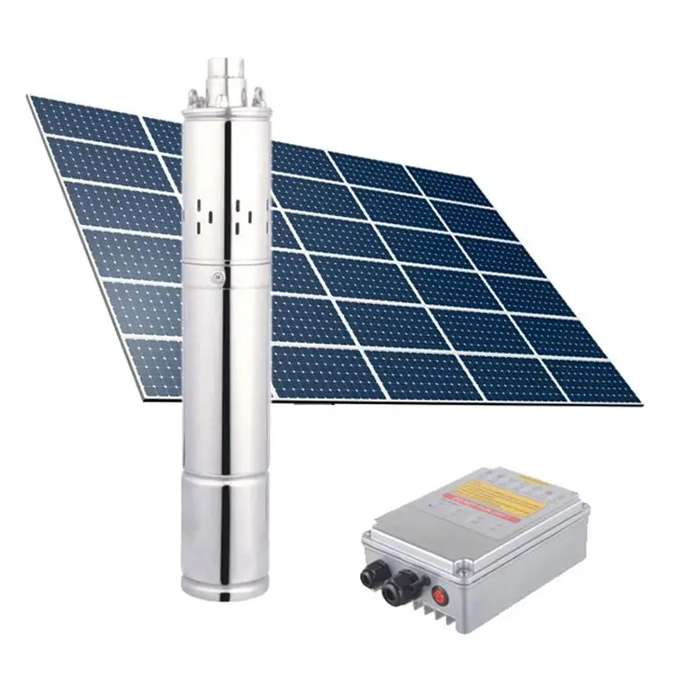 JINTAI 4 inches screw solar powered water pump machine