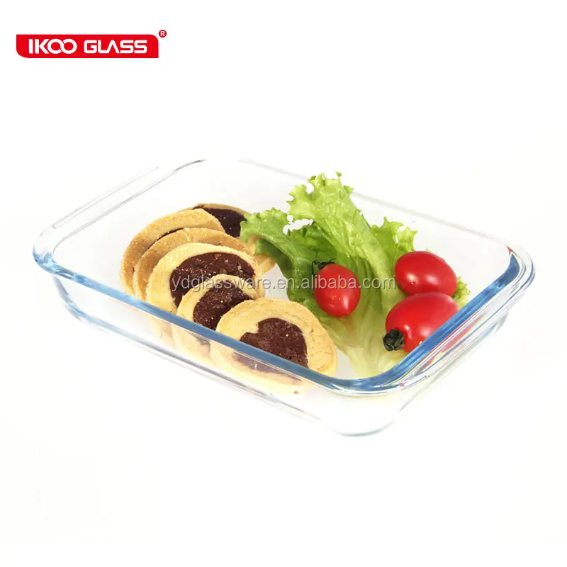 high borosilicate glass dinner set plate oven microwave safe plates