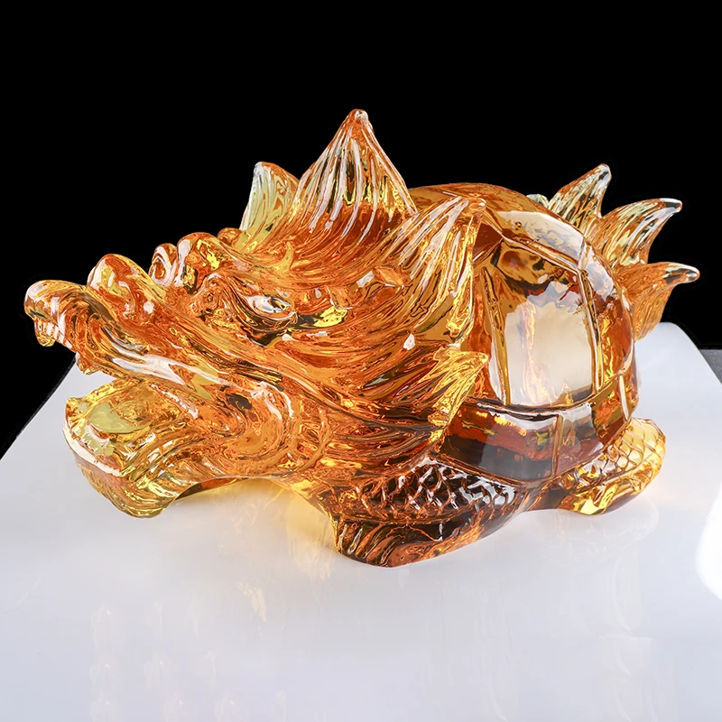 2018 Natural Quartz Crystal Animal Carving Rose Dragon Turtle