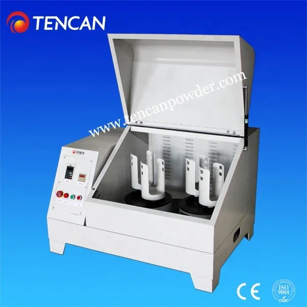 China Tencan 220V or 110V lab scale small pulverizer machine size reducer ultra fine  dual planetary ball mill price