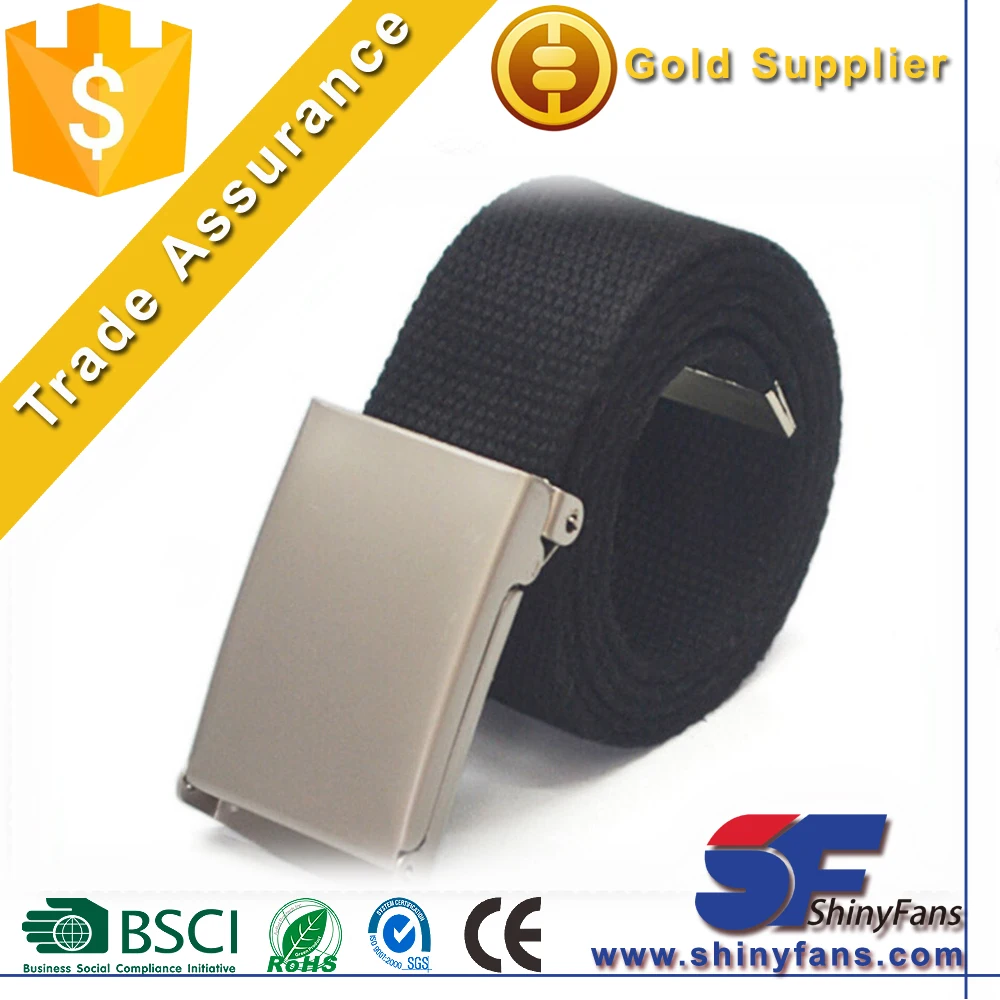 Fashion canvas belt with mini storage bags