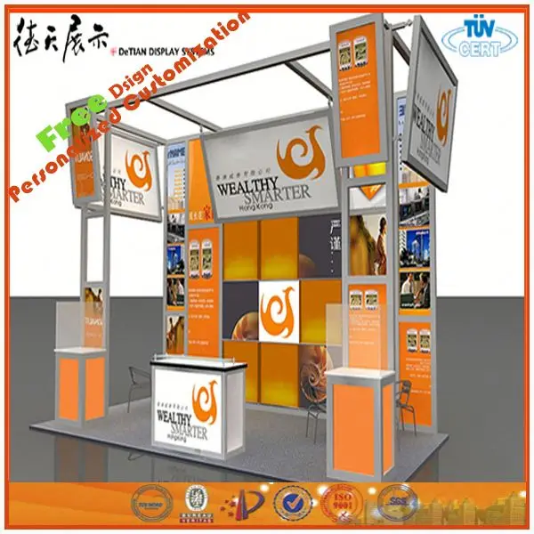 
 модульная как каждую часть не разборные экспонатов выставки стенд дизайн кабины услуг в шанхай для выставки dt001738  