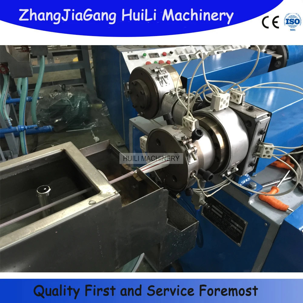 Three Color Straw Plastic Straw Machine Extruder Line